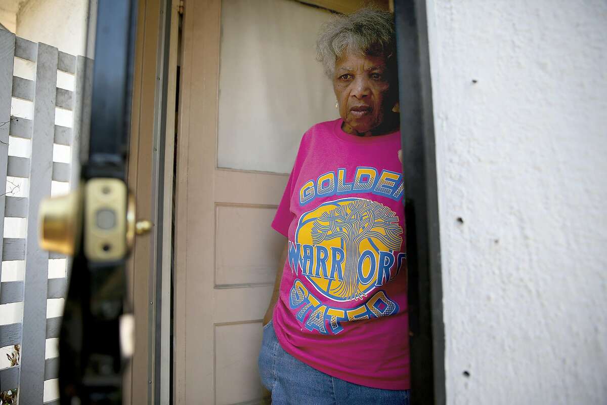 Dorothy DeBose is back in her East Oakland home where a lock was stripped and door nailed closed after her eviction and foreclosure on the property.
