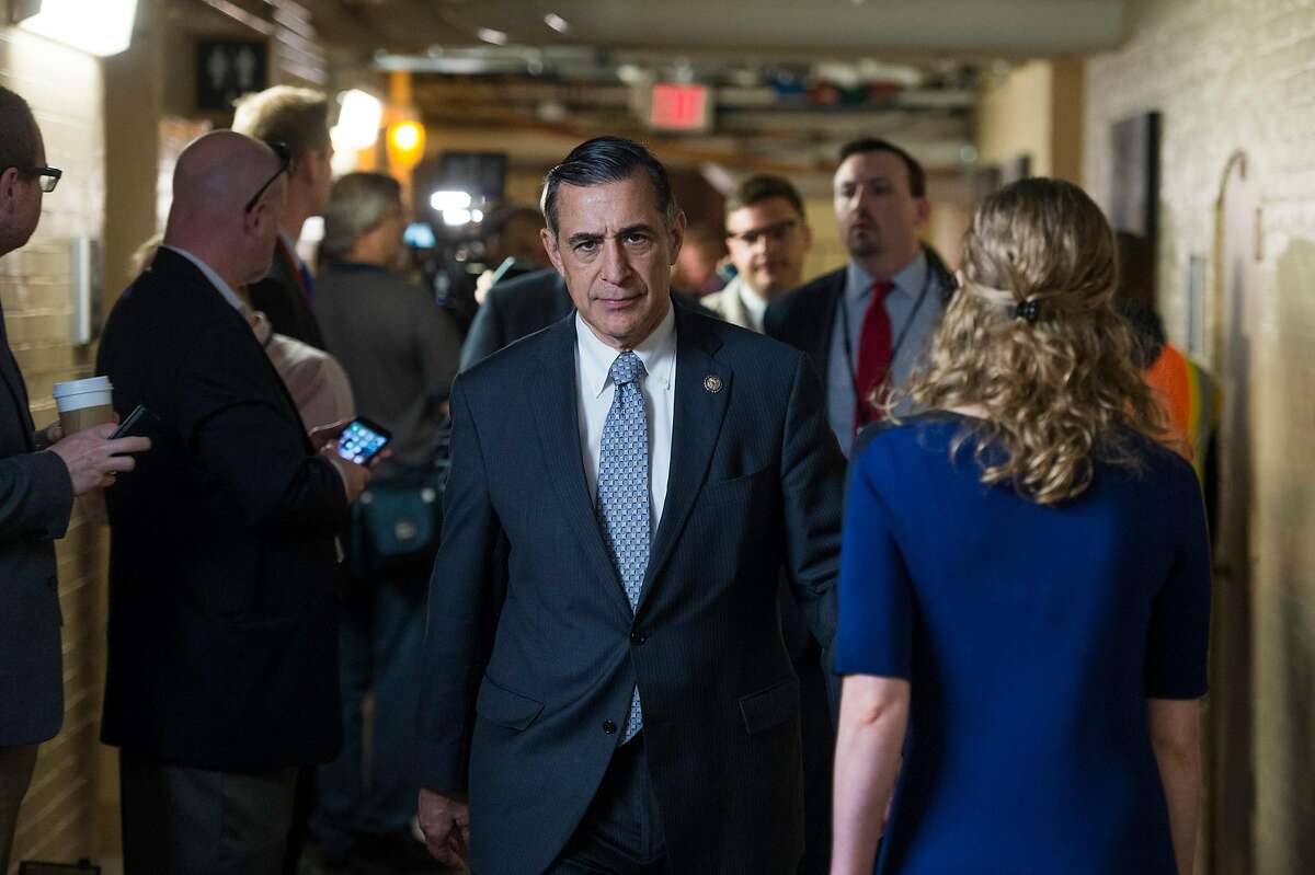 Rep. Darrell Issa, R-Calif., is retiring and his seat is listed as “Leans Democrat.”