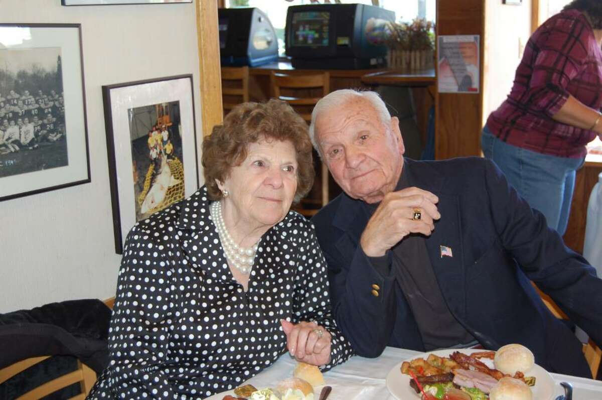 Helen and Michael Chiappetta celebrating their 70th wedding anniversary.