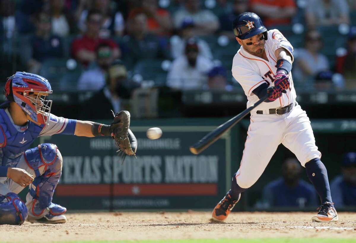 Astros' Jose Altuve Wins Third American League Batting Title