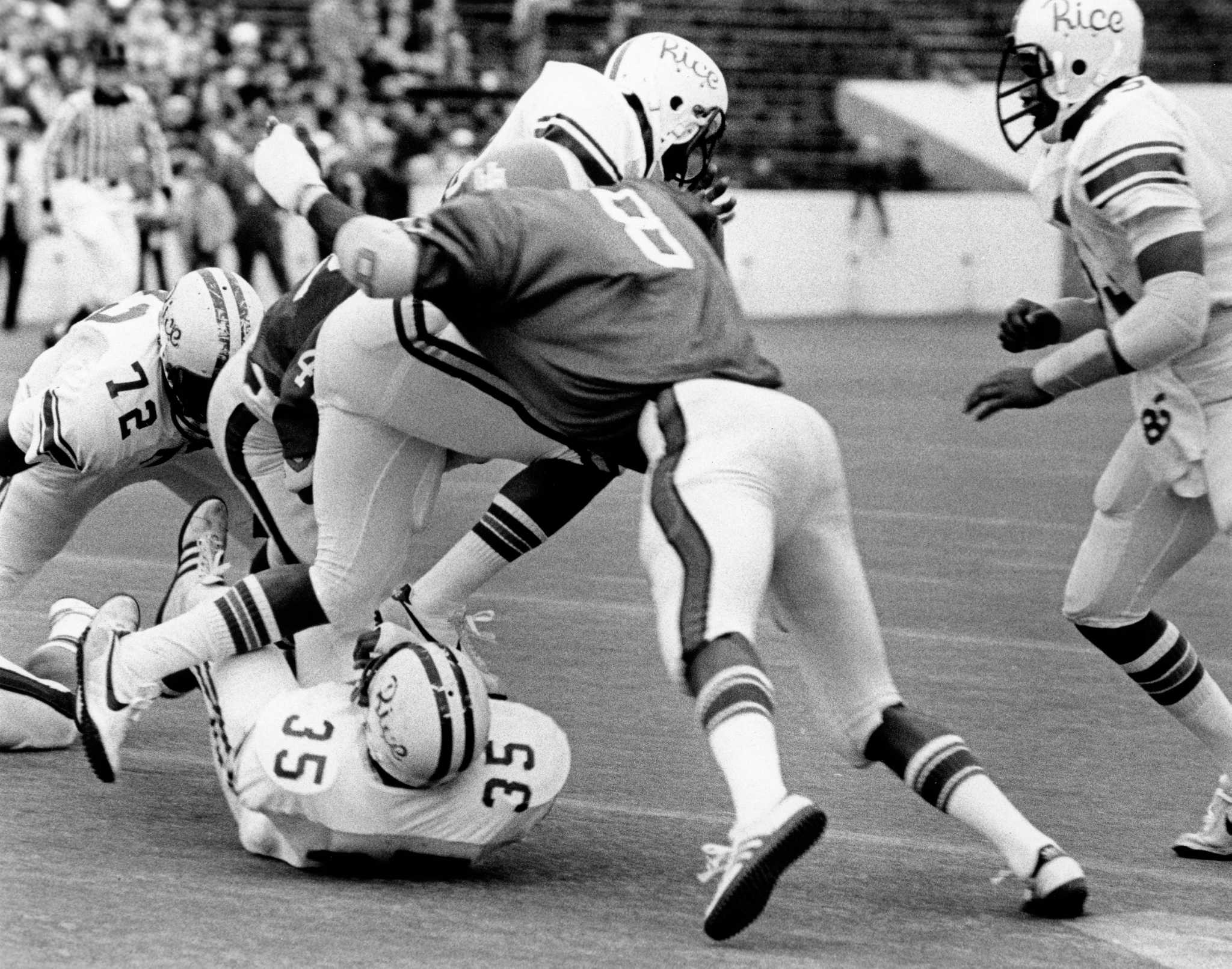 Rice University Owls football player Tommy Kramer