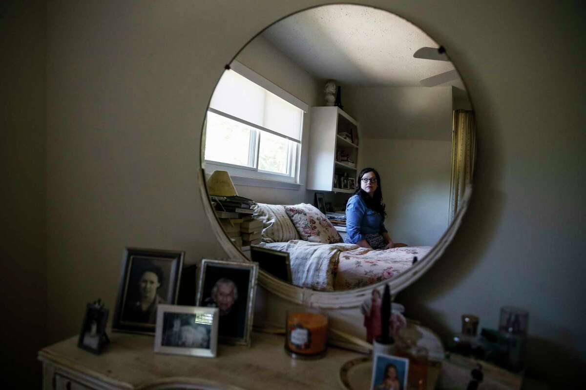 Amy Esdorn, who has Crohn's disease, stands for a portrait Thursday, May 4, 2017 in Houston. Esdorn is concerned that if ACA is repealed she will be forced back into the Texas high risk pool, which ate up more than a quarter of her pay before taxes and forced her to sell her house and move back in with her mother so she could afford treatment. ( Michael Ciaglo / Houston Chronicle)