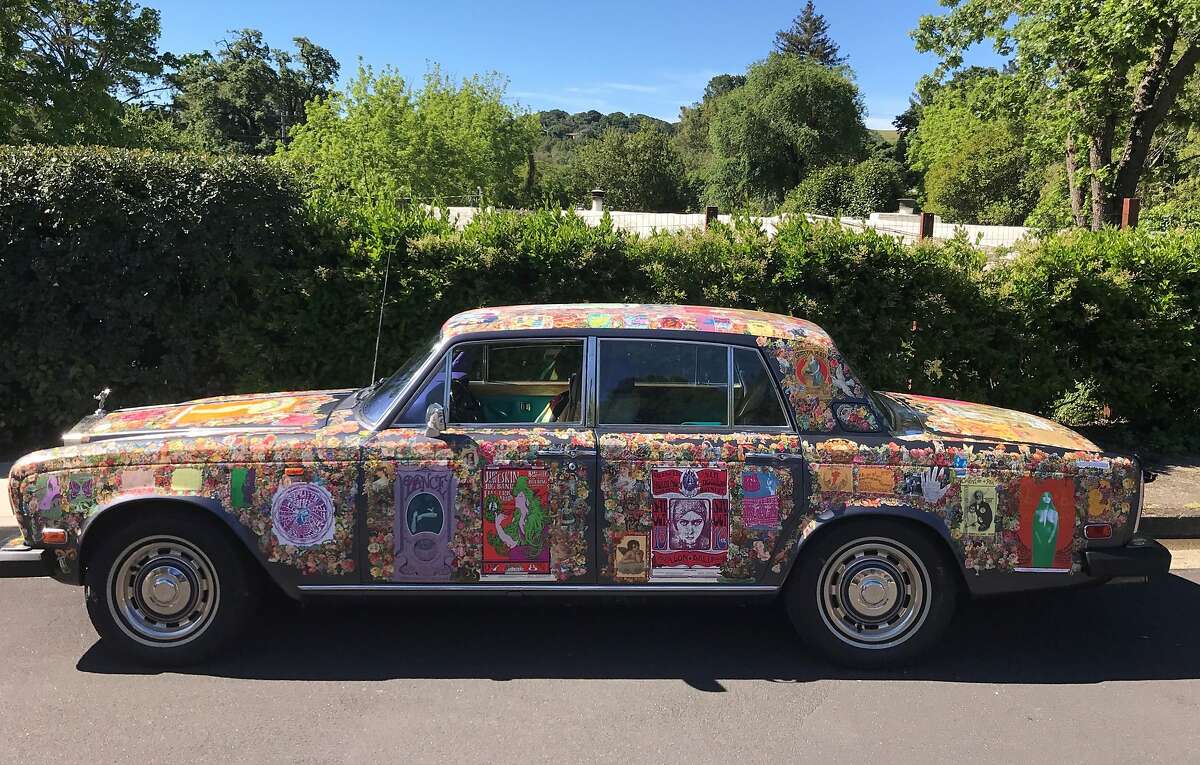 Donna Ewald Huggins' Summer of Love art car, a Rolls Royce
