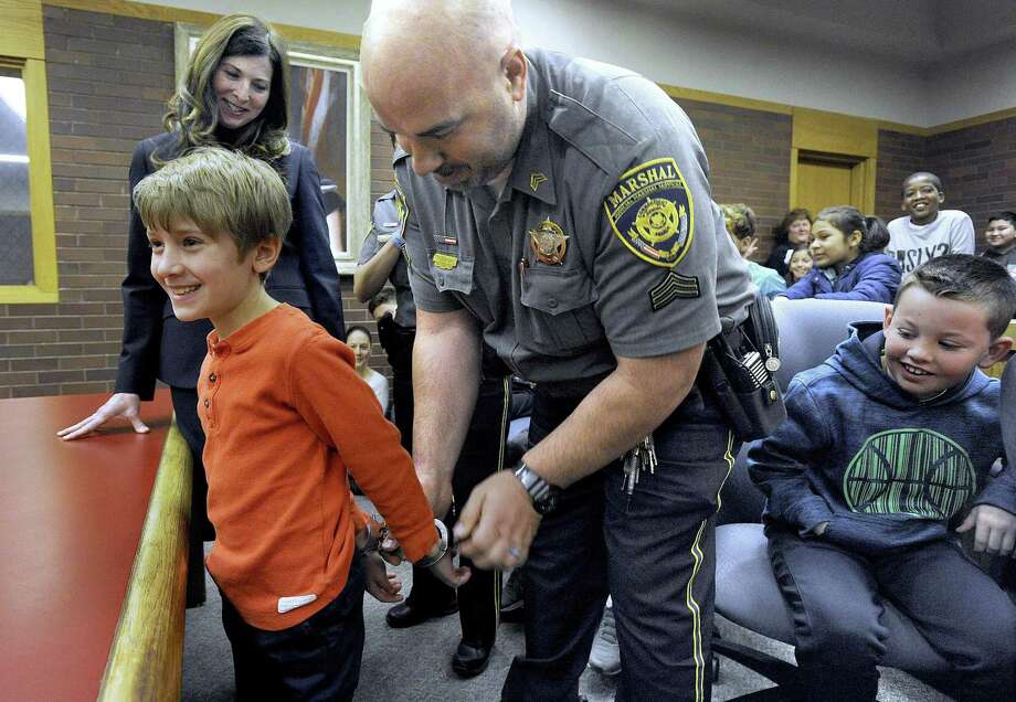 Danbury students tour the Superior Court during Law Day celebration ...