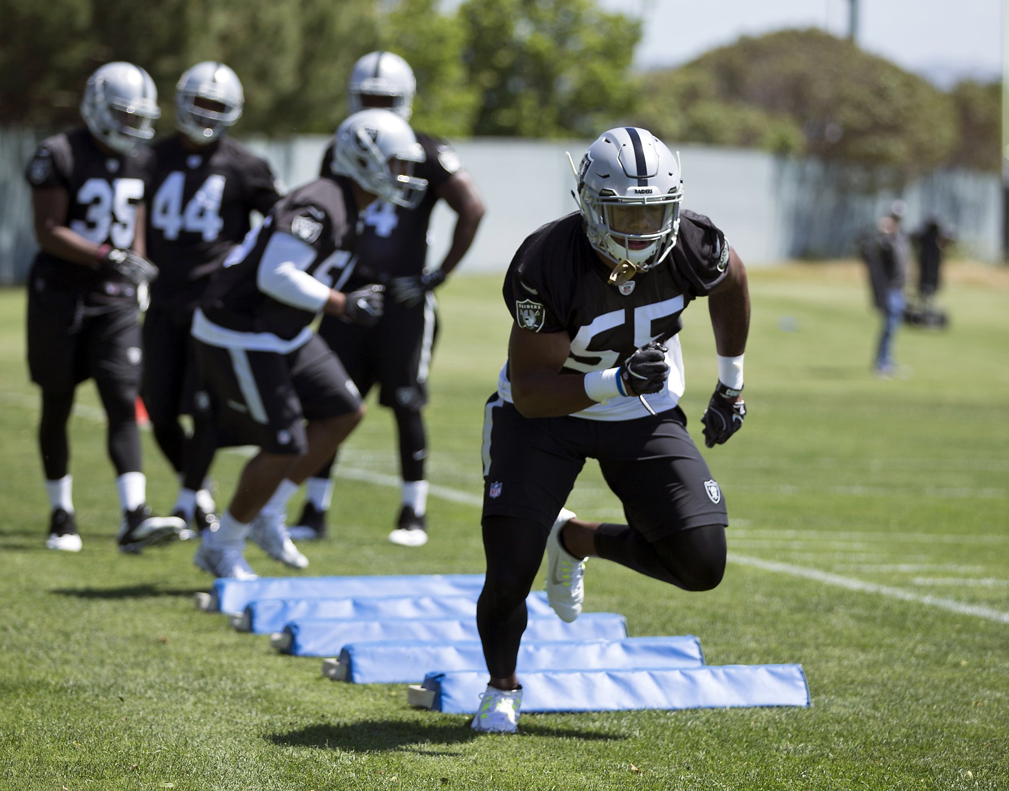 As legal review continues, Gareon Conley in Raiders’ rookie camp