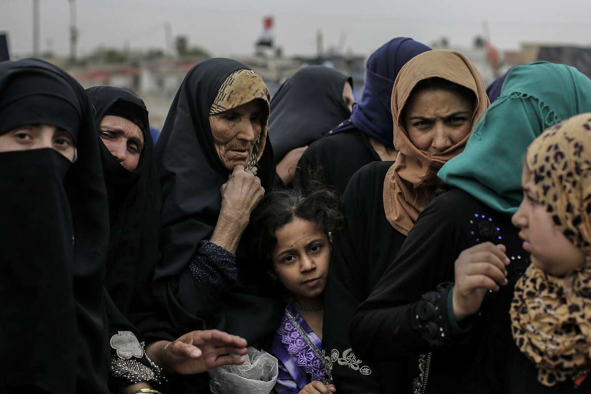 Iraqi Civilians Suffer Hunger In Battle For Mosul