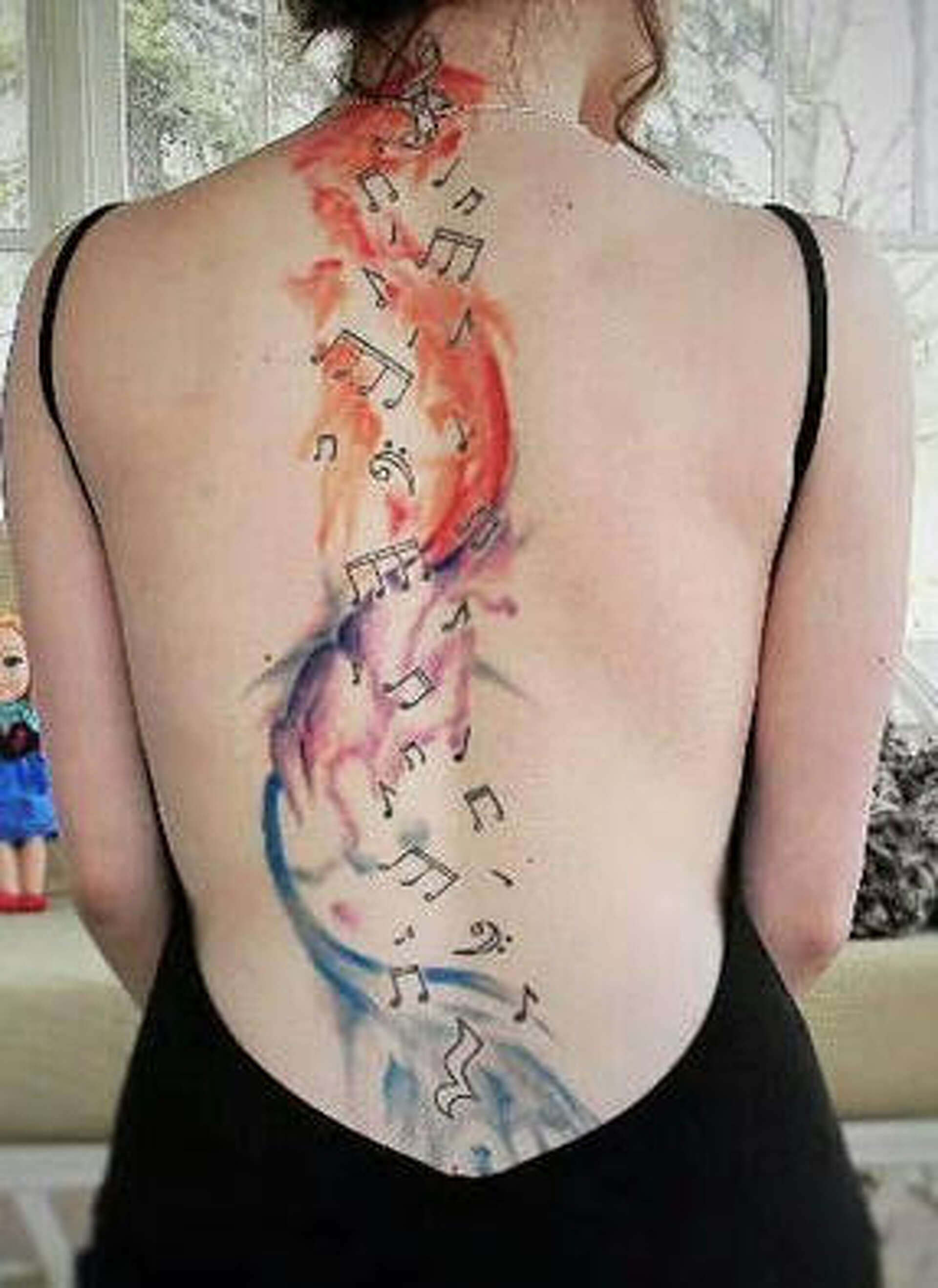 Watercolor Tattoos Still Shine After 10 Years