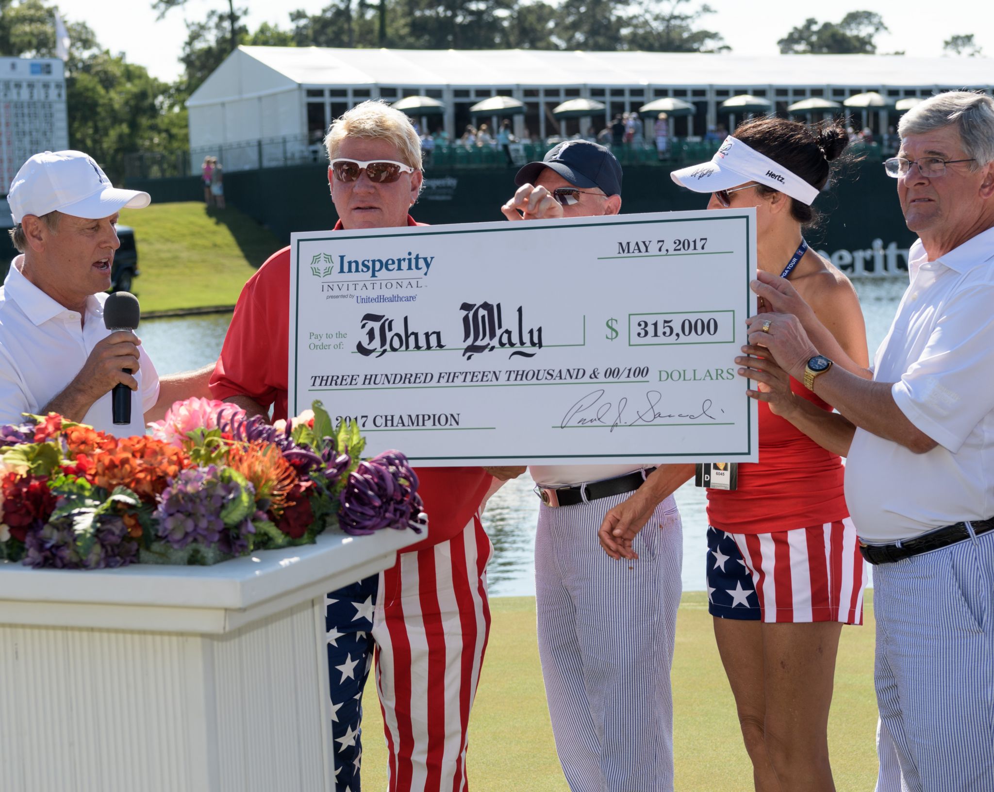 John Daly hangs on late to win Insperity Invitational