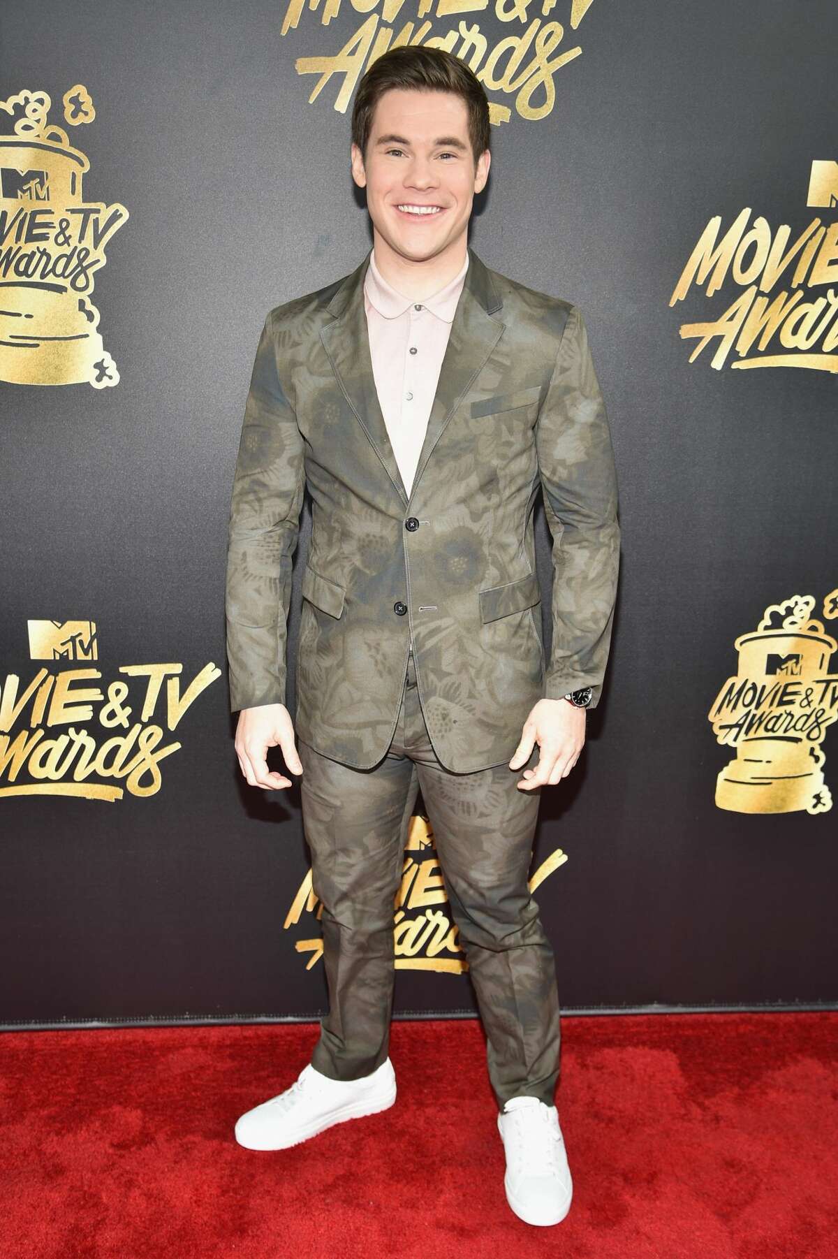Adam Devine attends the 2017 MTV Movie And TV Awards at The Shrine Auditorium on May 7, 2017 in Los Angeles.