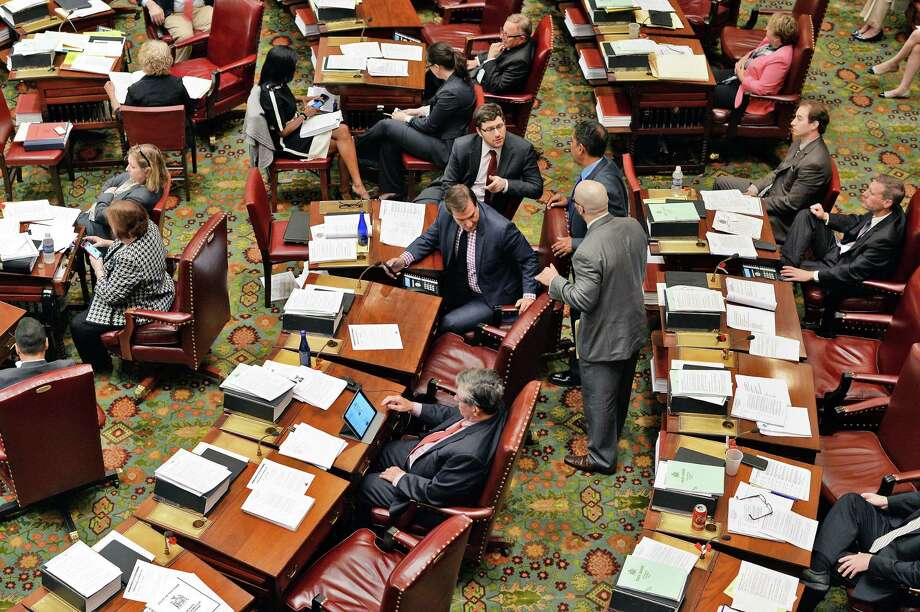 The New York State Senate has been ordered to reveal its printed guidelines for allocating mail resources. (John Carl D'Annibale / Times Union) Photo: John Carl D'Annibale / 00032313A