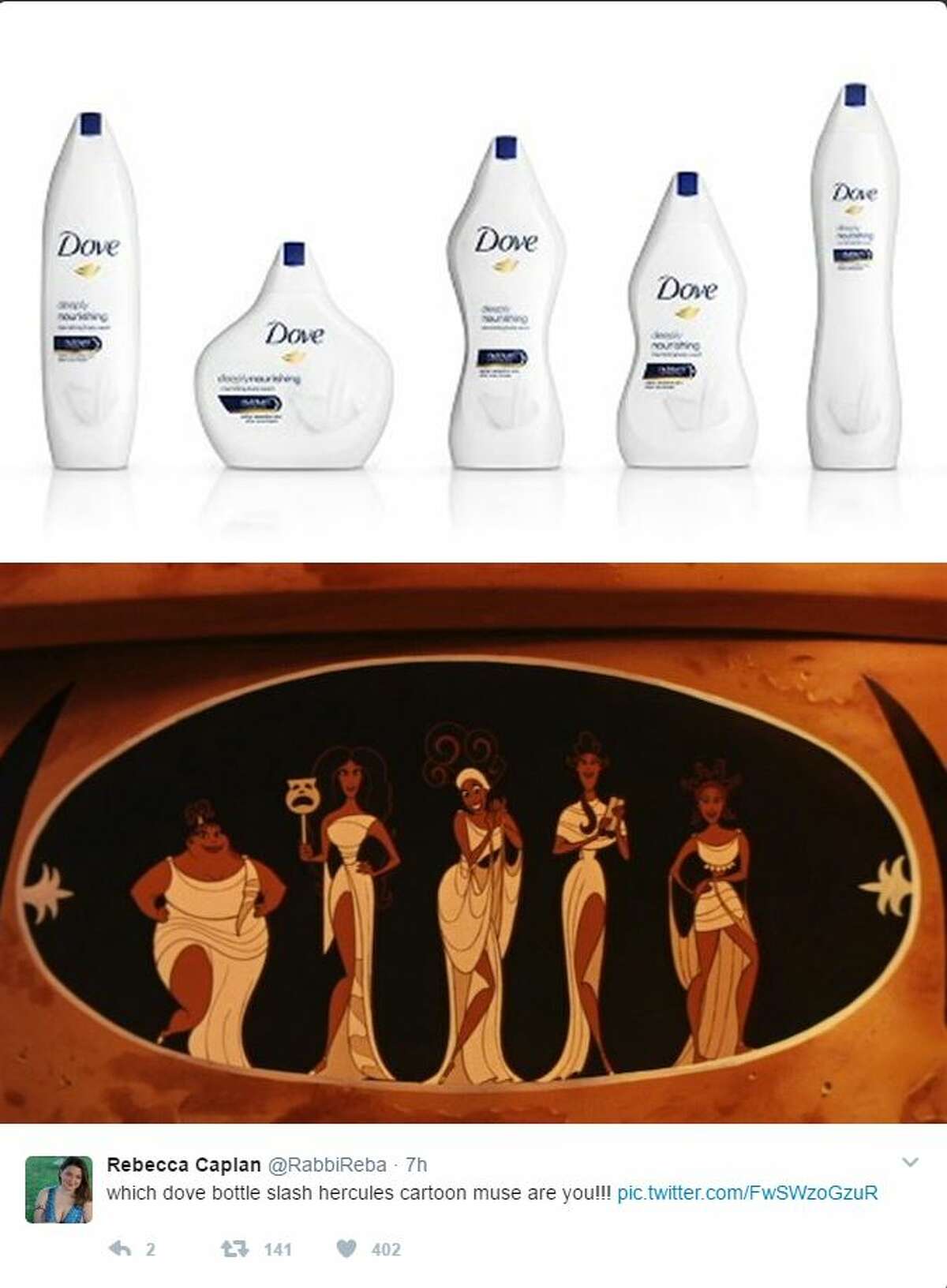 Dove released soap bottles based on body types and the internet is confused