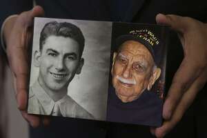 Seven decades after WWII, a San Antonio veteran receives his...