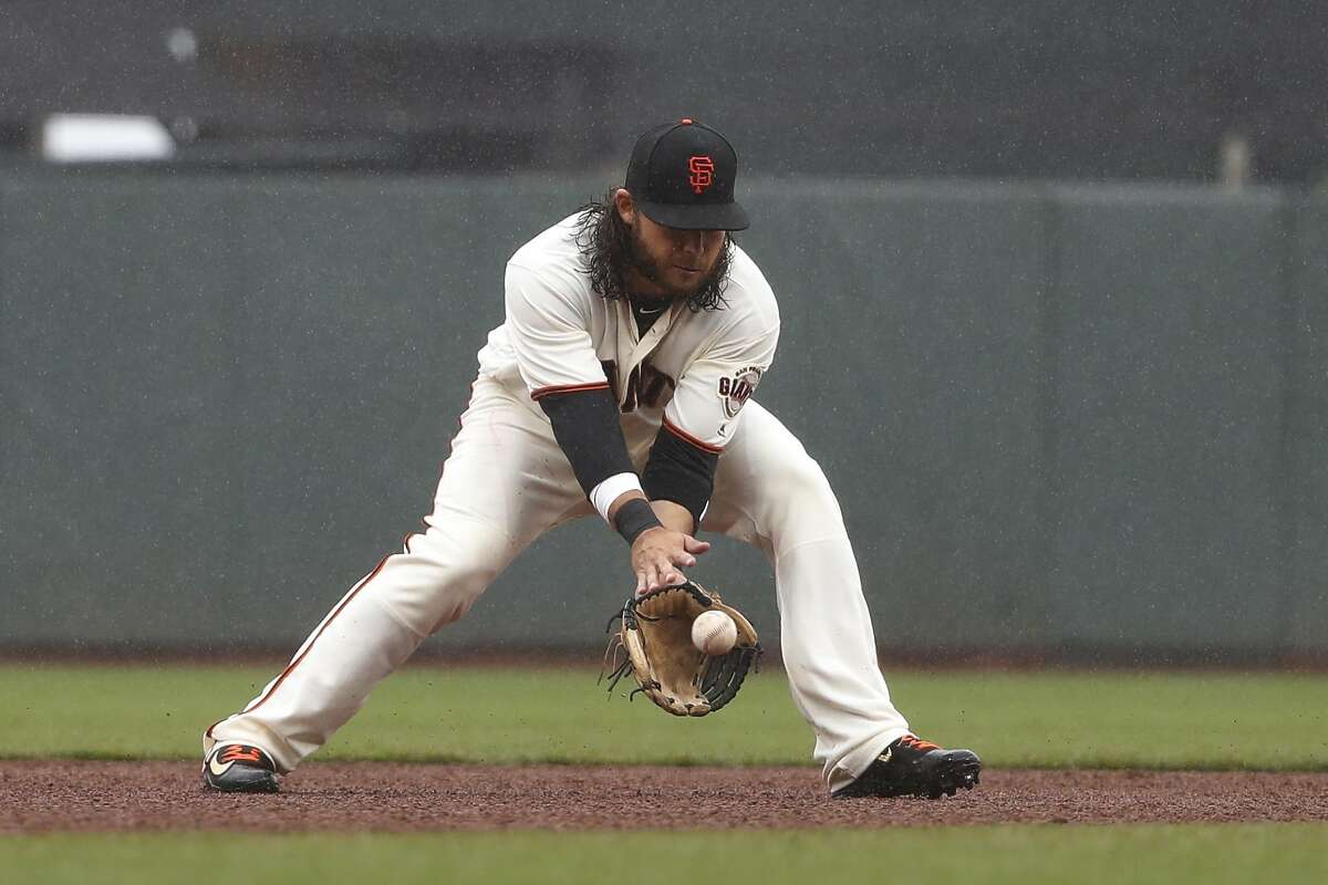 Giants' Brandon Crawford returns from injury, looks Opening Day-ready