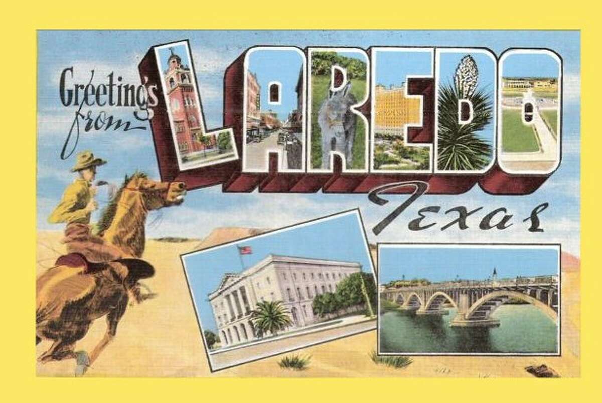 An undated greetings post card for Laredo, Texas. Click through the gallery to see 36 incredible vintage postcards from Laredo and its surrounding area.