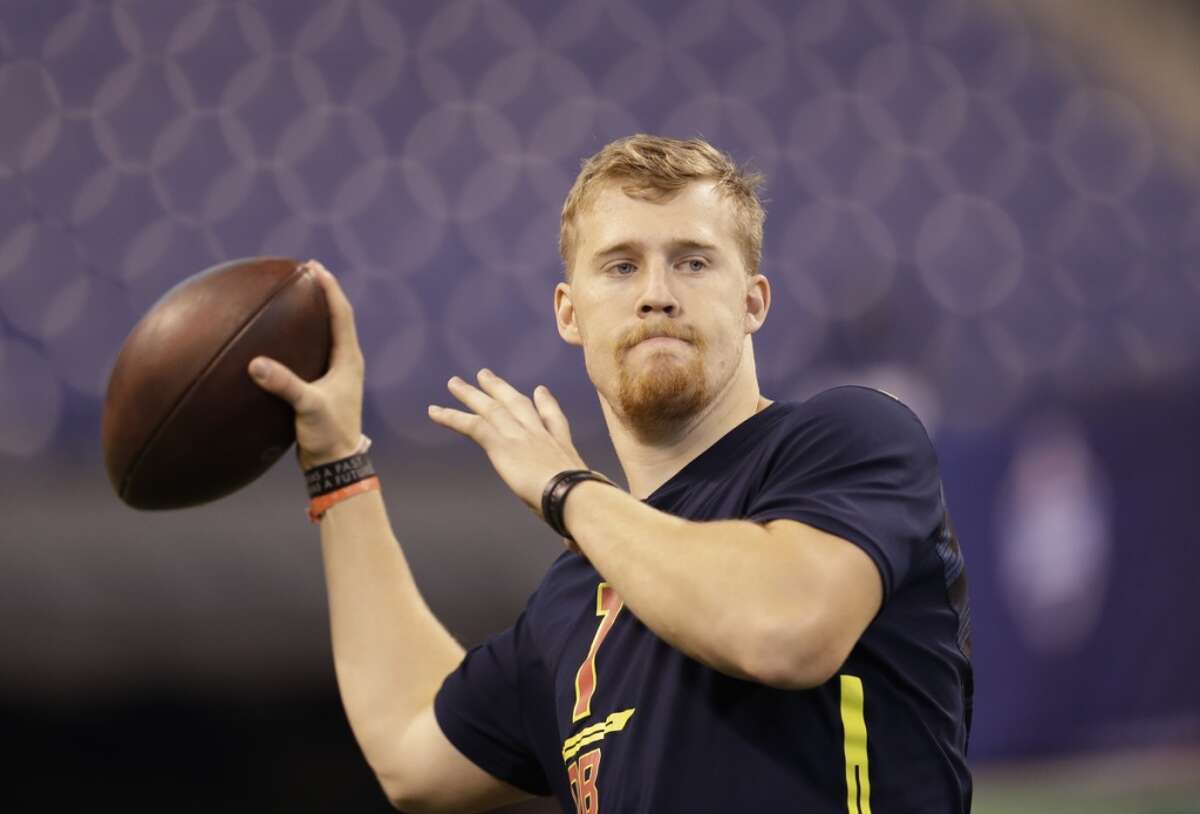 3. QB C.J. Beathard, Iowa, third round: Beathard threw with ease and with impressive accuracy during individual drills. Not surprisingly, when he was nearly as accurate in team drills and, at times, he had trouble negotiating the Santa Clara winds. However, overall, he looked good.
