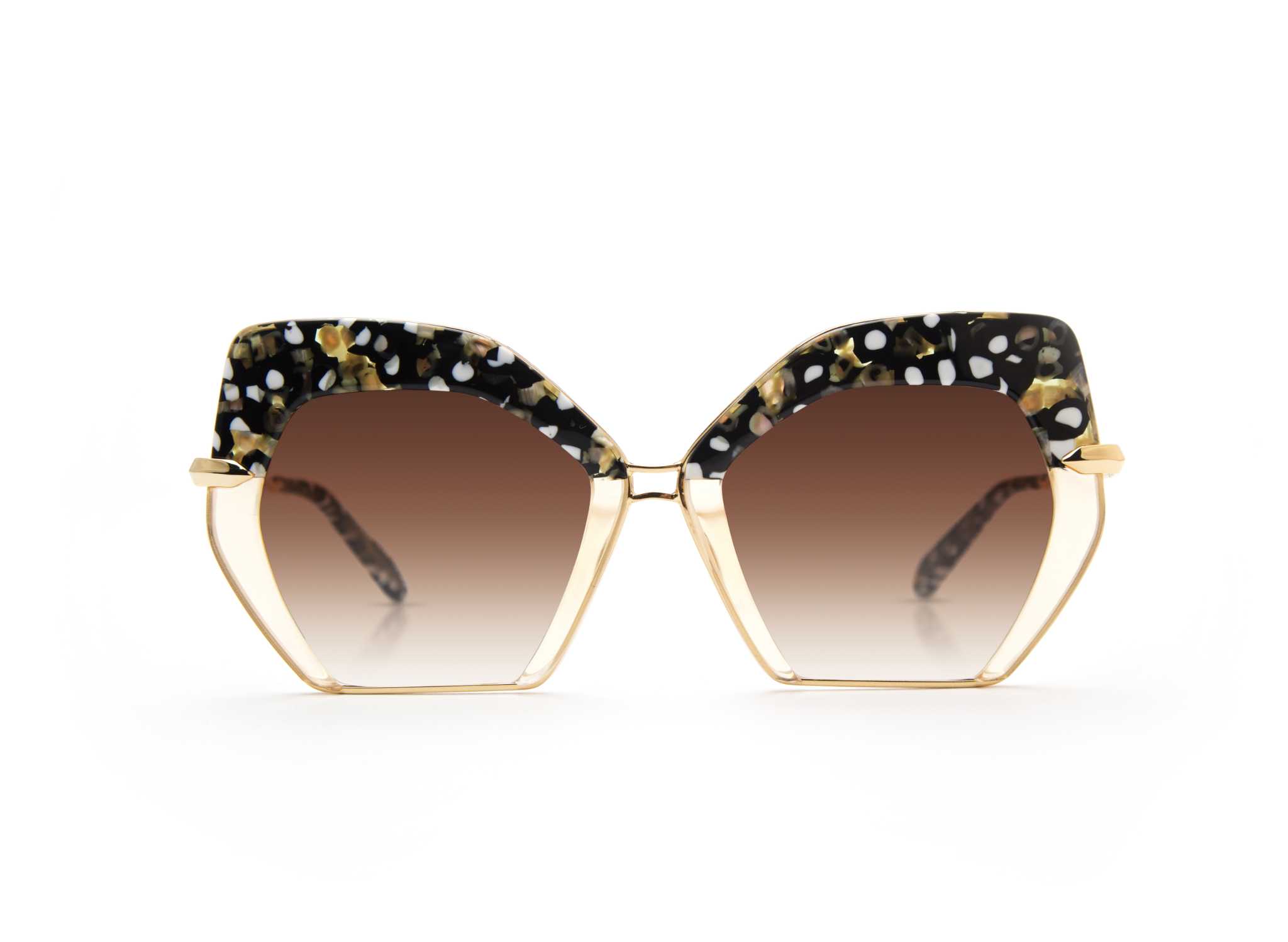 Krewe orleans Stylish Gold rose Sunglasses Find Your Unique Style With Krewe Eyewear | Prefontaine Shop main image 2