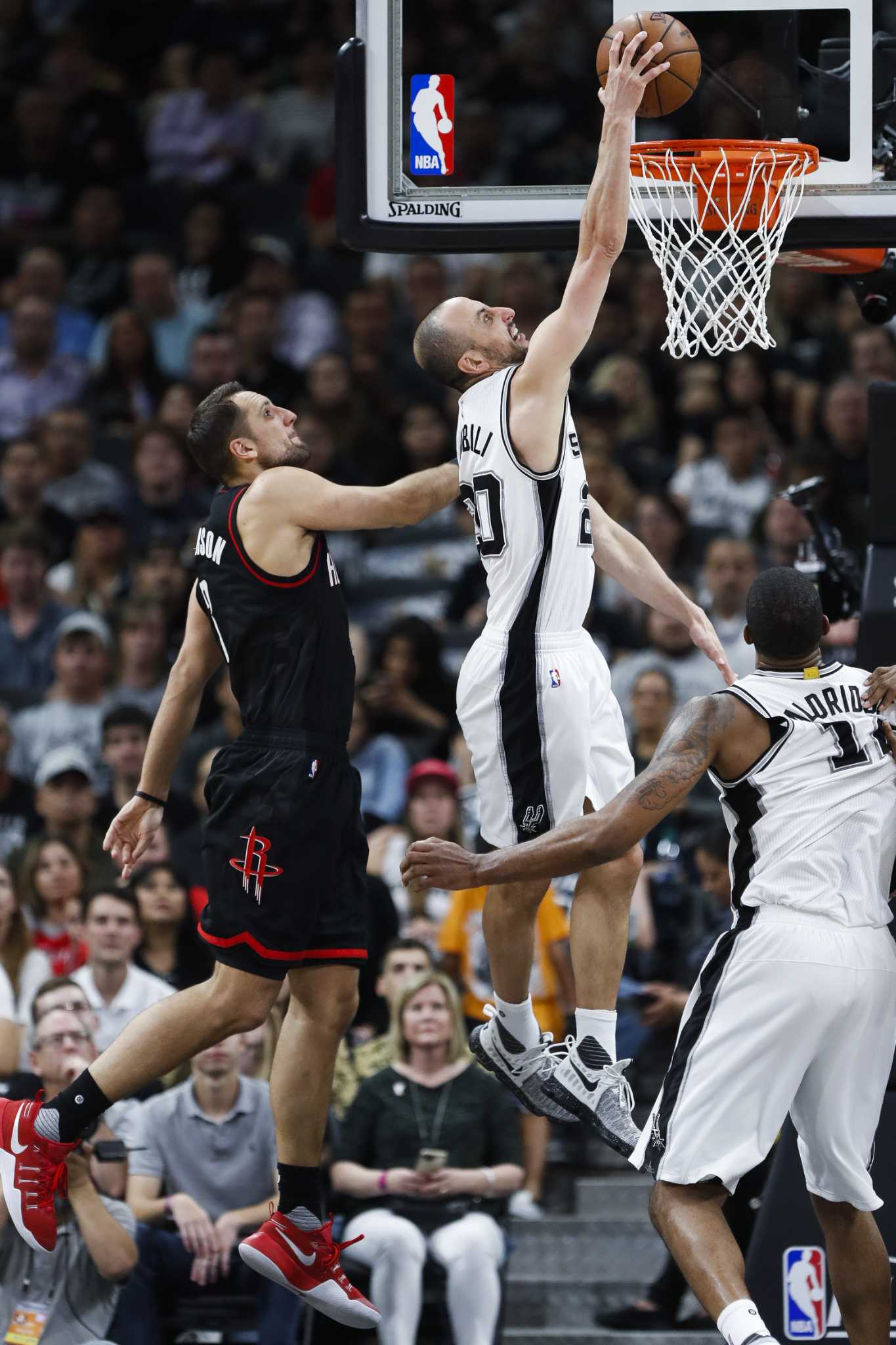 Spurs' Manu Ginobili relies on instincts to defend final play - Houston Chronicle
