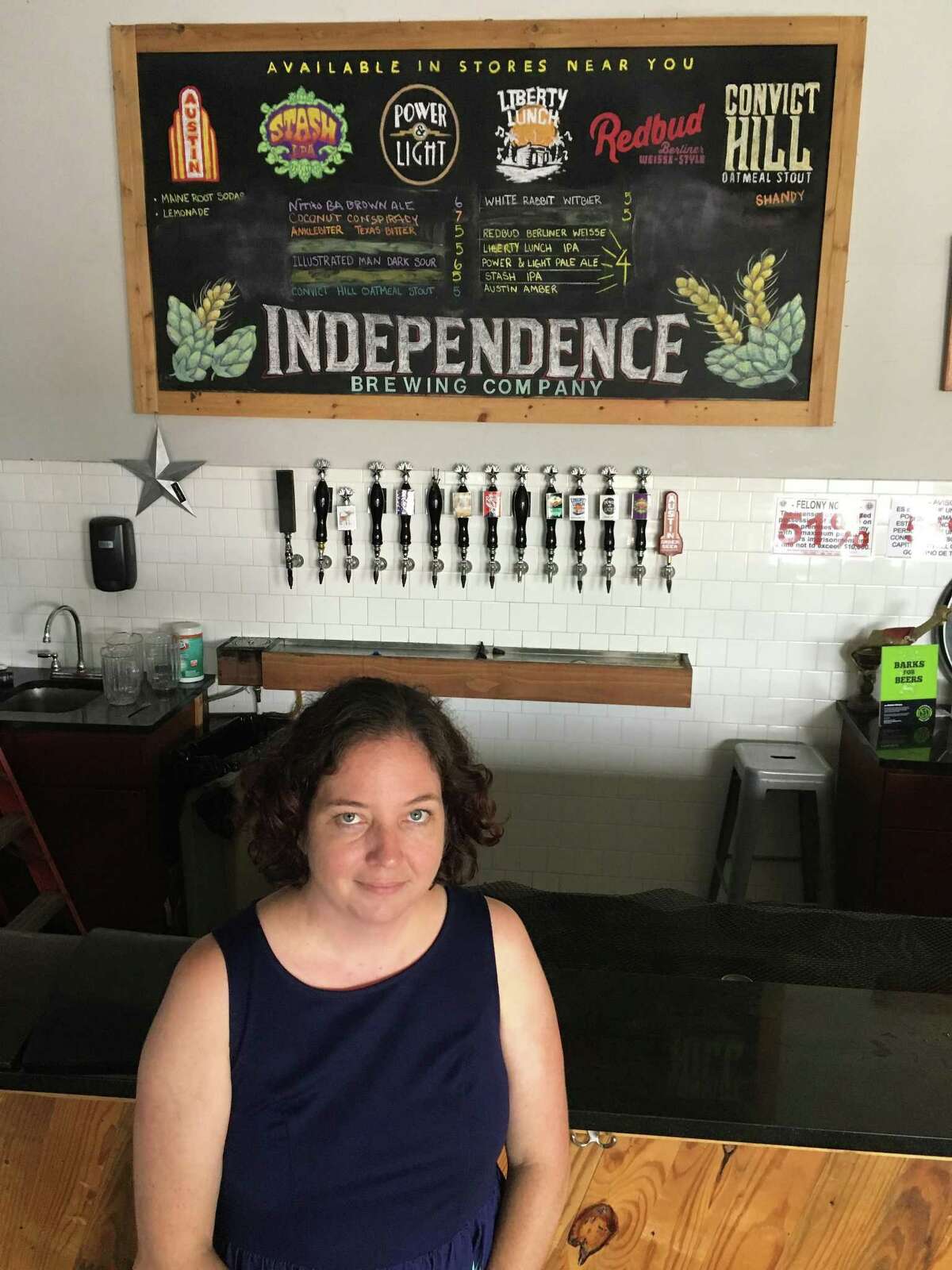 Amy Cartwright opened Independence Brewing Co. with husband, Rob, in Austin in 2004.