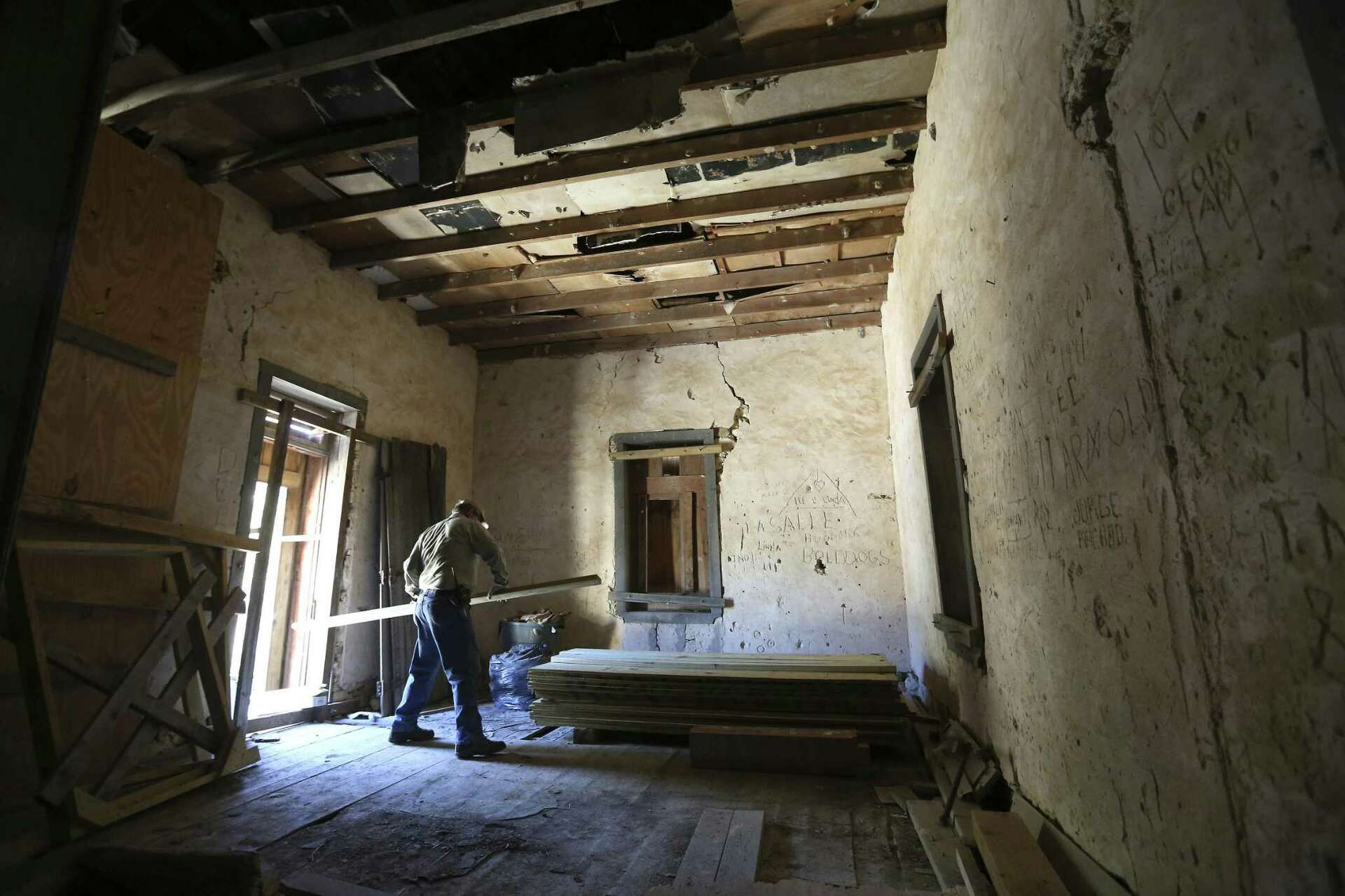 Historic Zizelmann House needs work at Government Canyon State