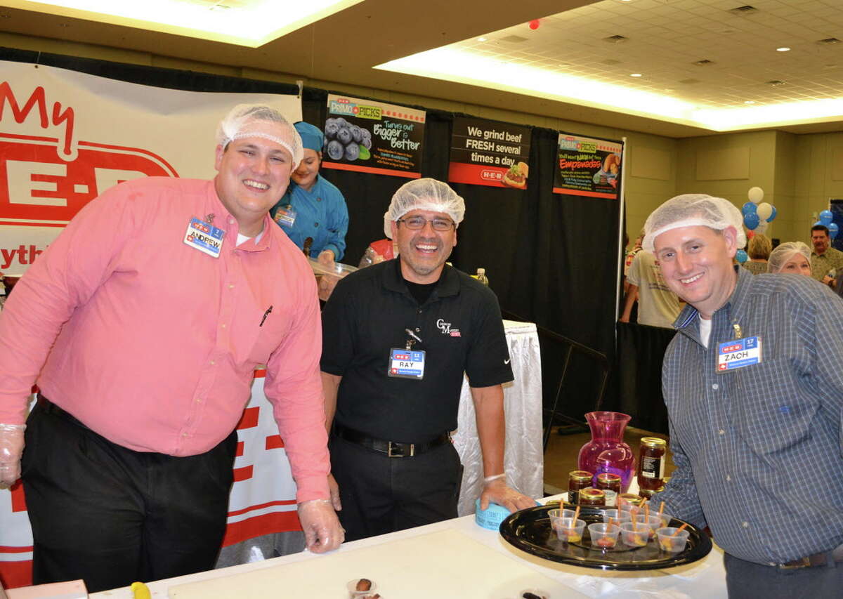 Representatives from H-E-B at a previous Tastefest. This year's Tastefest is Thursday from 5 to 8 p.m. at the Lone Star Convention Center.