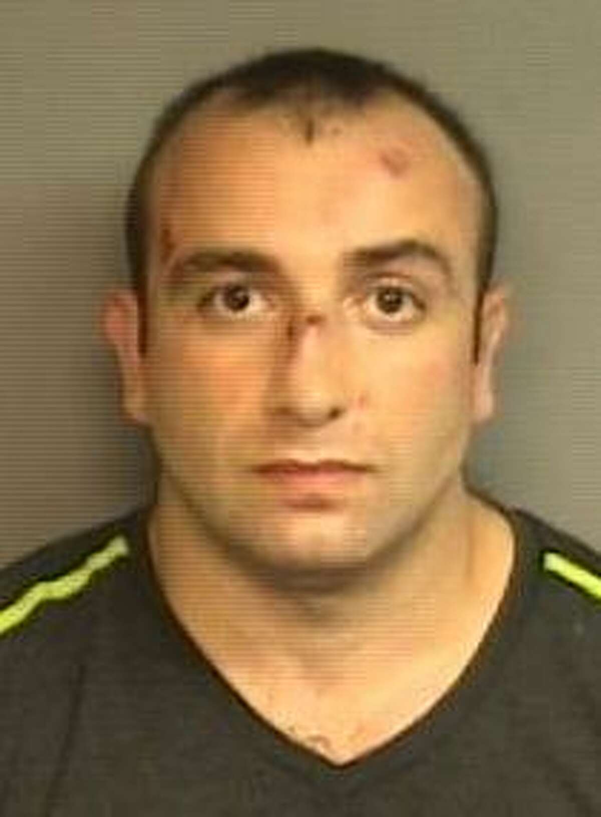 Shota Mekoshvili, 29, is charged with first-degree murder in the stabbing death of taxi cab driver Mahomed Kamal, 47, on Wednesday Aug. 27, 2014, in Stamford, Conn.