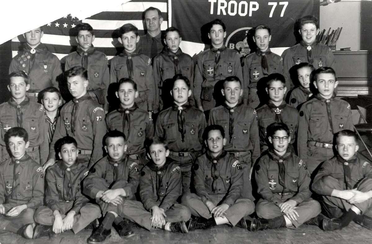 New Milford has a long history of Boy and Girl Scout Troops. Above is Boy Scout Troop 77 in 1958. If you have a “Way Back When” photo you’d like to share, contact Deborah Rose at 860-355-7324 or drose@newstimes.com.