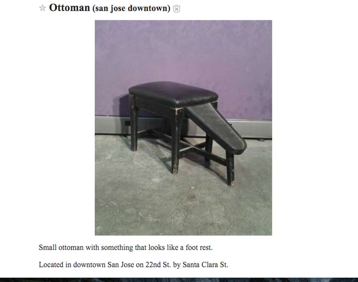 Free stuff you'd only find on Bay Area Craigslist