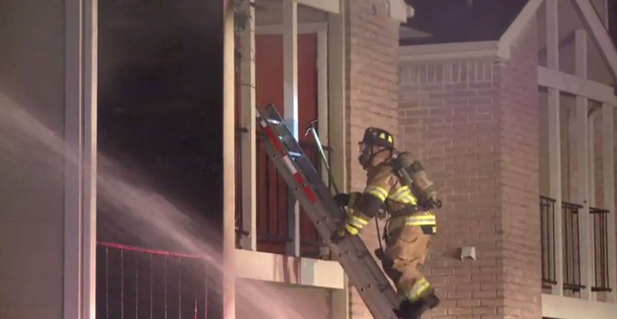 Northwest Houston Apartment Complex Goes Up In Flames