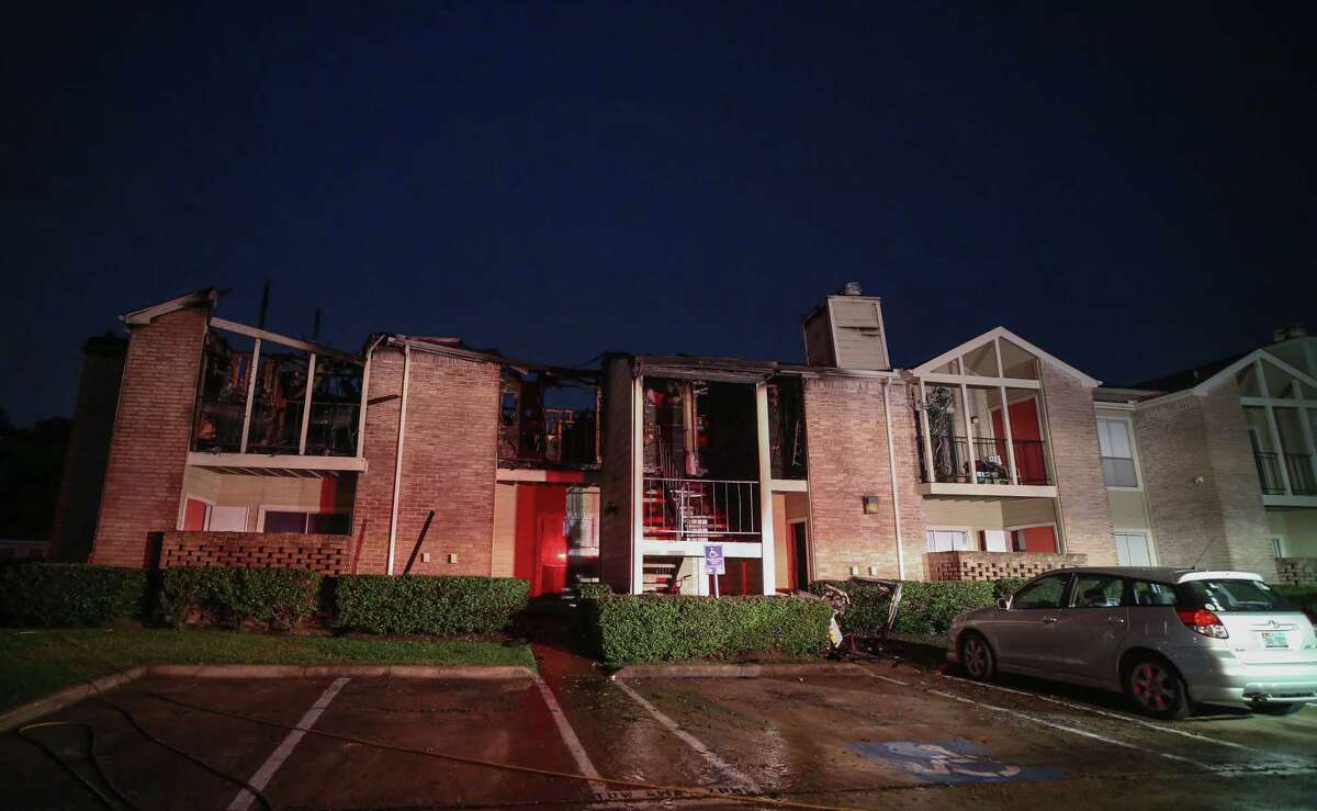 Northwest Houston Apartment Complex Goes Up In Flames