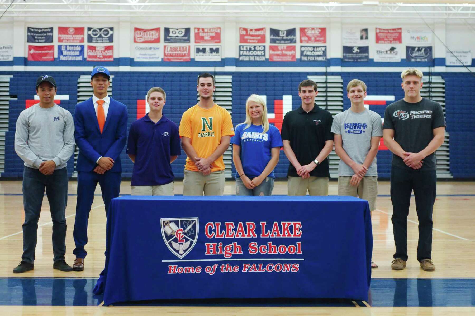 Clear Lake athletes sign letters of intent