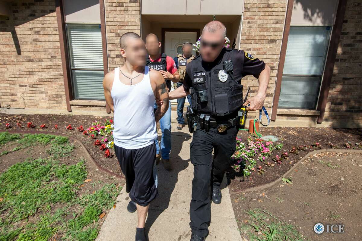 Law Enforcement Nab Hundreds In Anti Gang Operation In Houston Nationwide