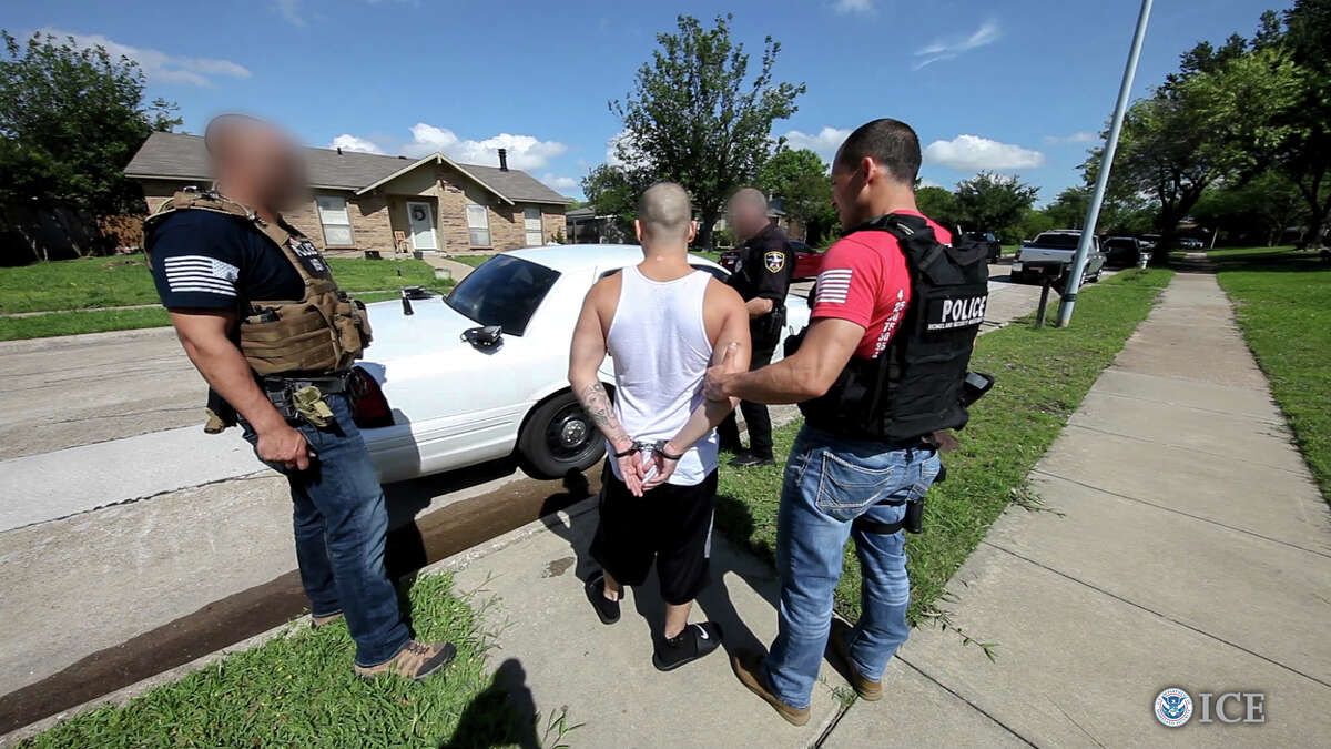 Law Enforcement Nab Hundreds In Anti Gang Operation In Houston Nationwide
