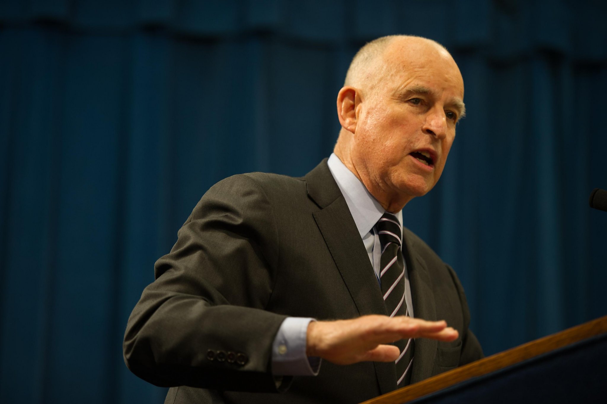 To Jerry Brown, the here and now eclipses his legacy