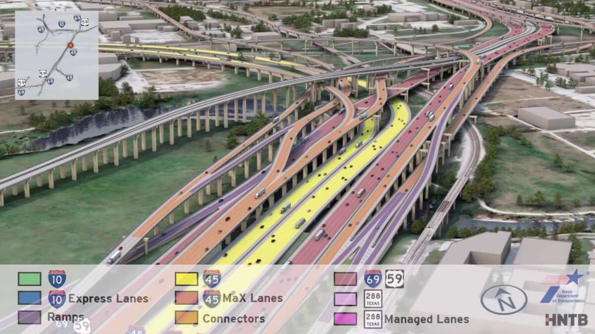 What Houston Will Look Like After TxDOT's Multi-billion Dollar Freeway ...