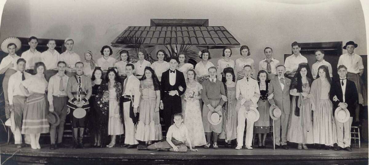 The cast of "Under Cuban Skies" in 1932 (the oldest SLOC production photo we could find) Courtesy: Schenectady Light Opera Company