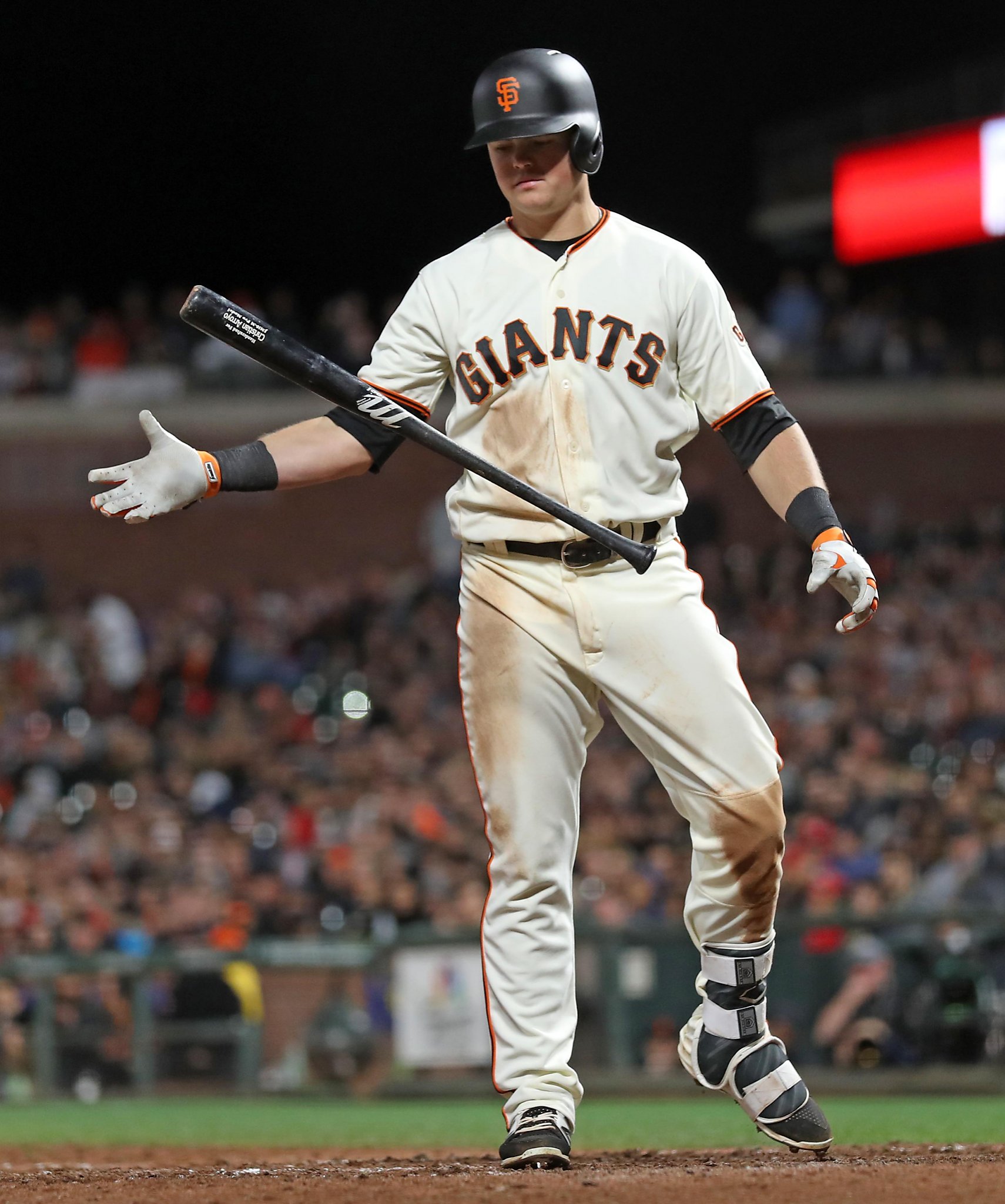 Bye bye, baby: Christian Arroyo's home run lifts Giants to victory over  Padres – East Bay Times