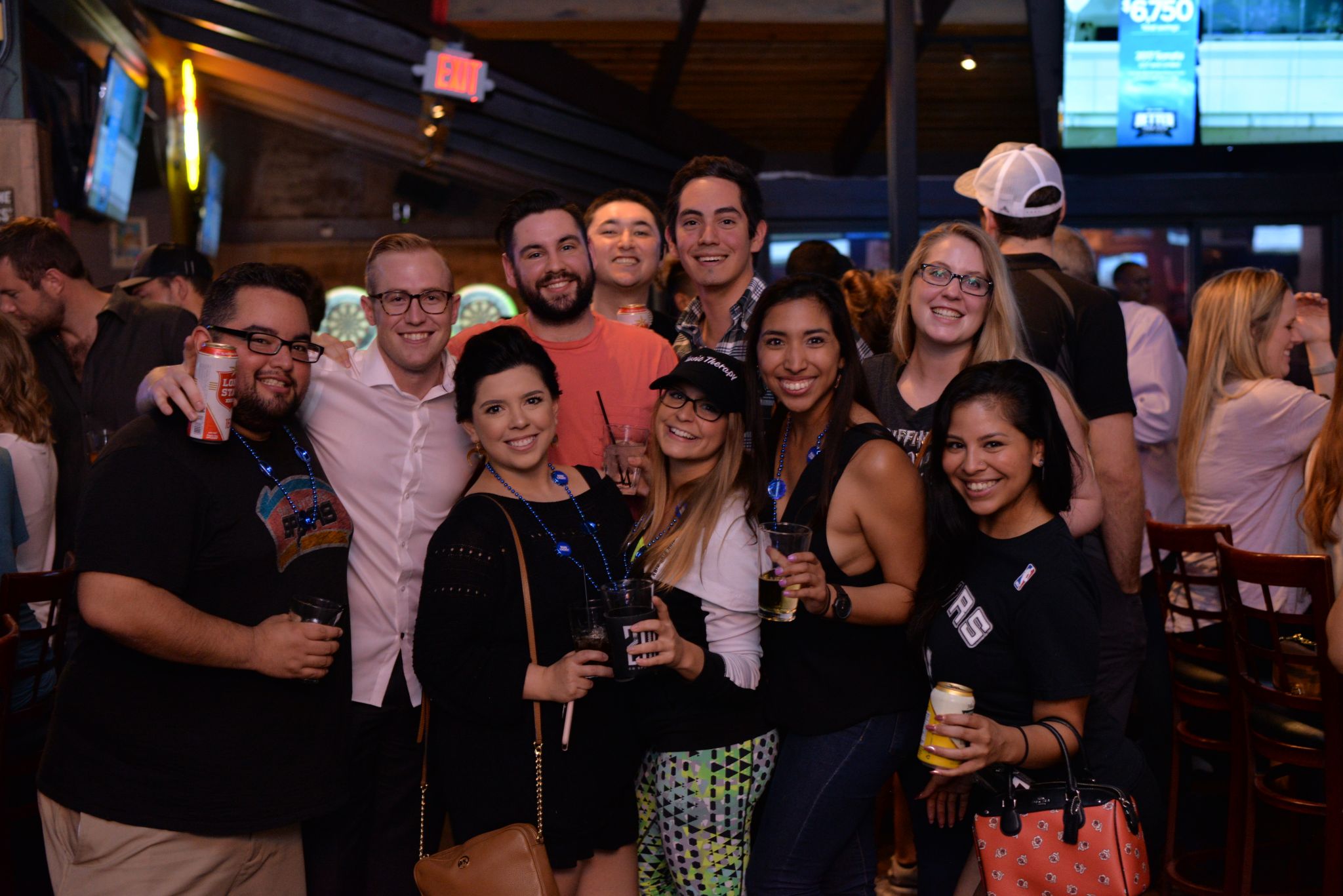 Photos Spurs fans pack Little Woodrow's in Stone Oak for ultimate