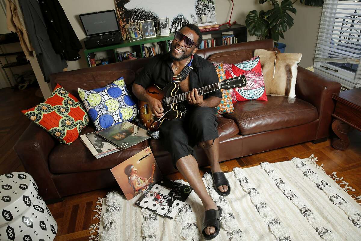 Martin Luther McCoy performs during a portrait session at his home on Friday, May 12, 2017, in San Francisco, Calif. He is scheduled to perform a tribute to Otis Redding at SFJAZZ Center on June 10, 2017.