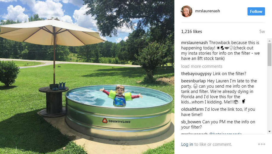 Stock Tank Pools Is The Coolest Trend Taking Over Social Media Stock Tank Pools Are Taking Over Social Media As A And Easy Way To Get