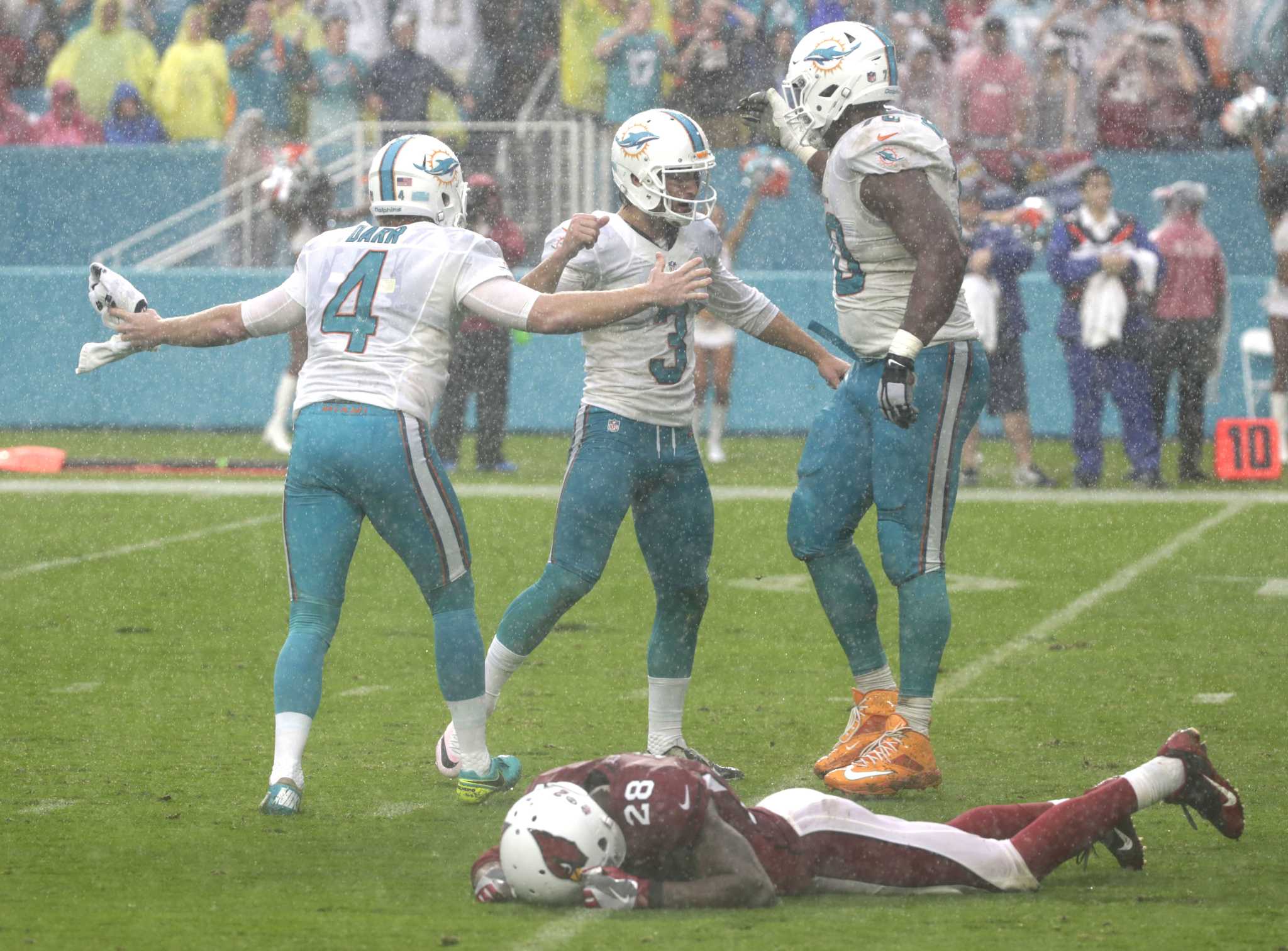 Former RPI kicker, now with Miami Dolphins, supports alma mater