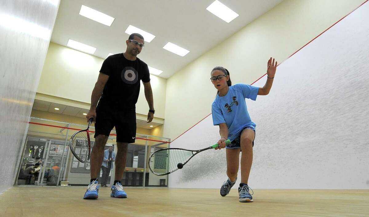 National Junior squash champion, Greenwich resident, takes stress in stride