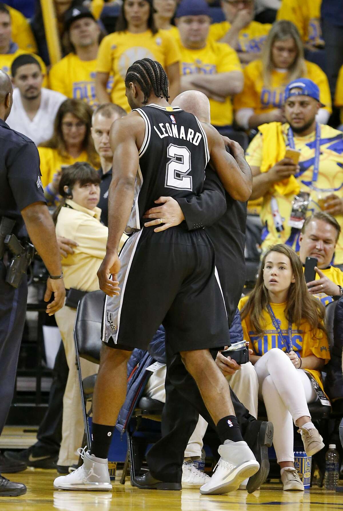 Spurs’ Kawhi Leonard Questionable For Game 3