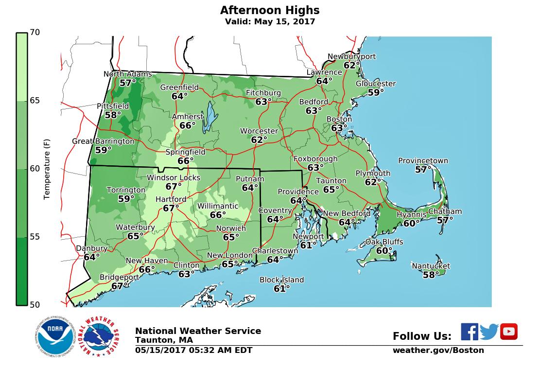 After cool and rainy start, May to feel like summer