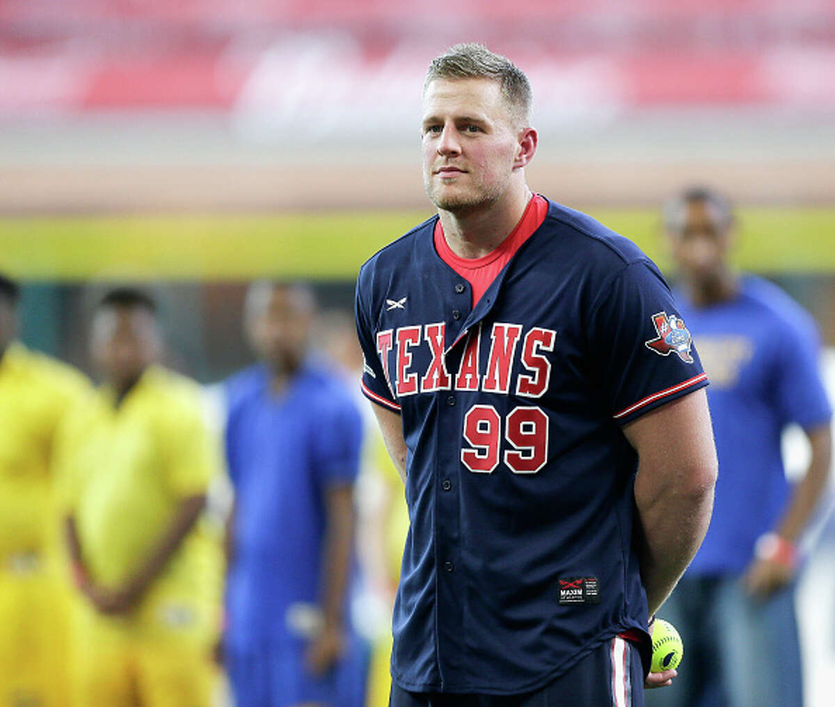 J.J. Watt, teammates give back at annual charity softball game