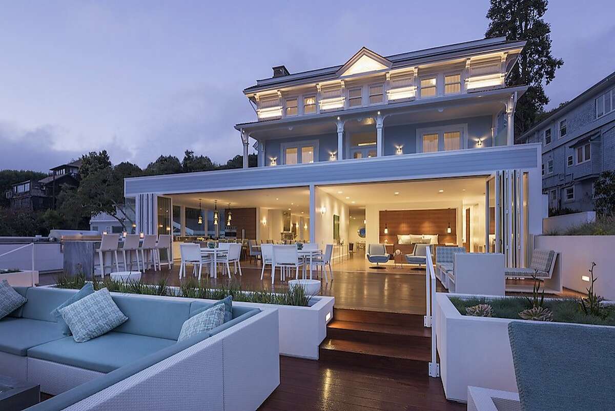 The 5,000-square-foot Alexandrite Suite, which includes a deck large enough for 100 people, extends from the base of the 1885�mansion at Casa Madrona Hotel & Spa in Sausalito.