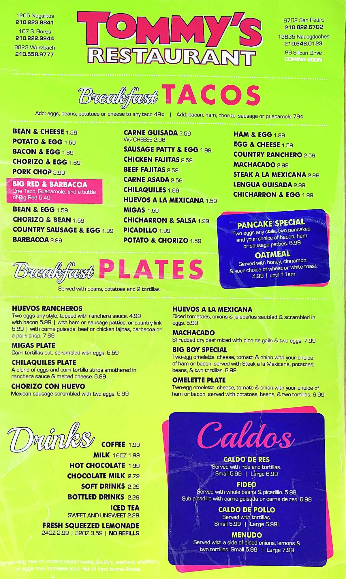 365 Days of Tacos: Tommy’s Restaurant