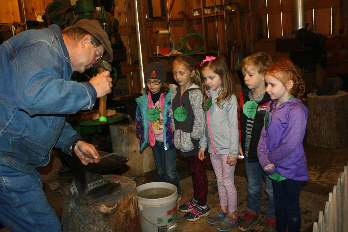 Children of all ages from schools across the Upper Thumb and state recently participated in field trips to the Octagon Barn. Coverage of the field trip is in the Lifestyles section of Saturday's Huron Daily Tribune.