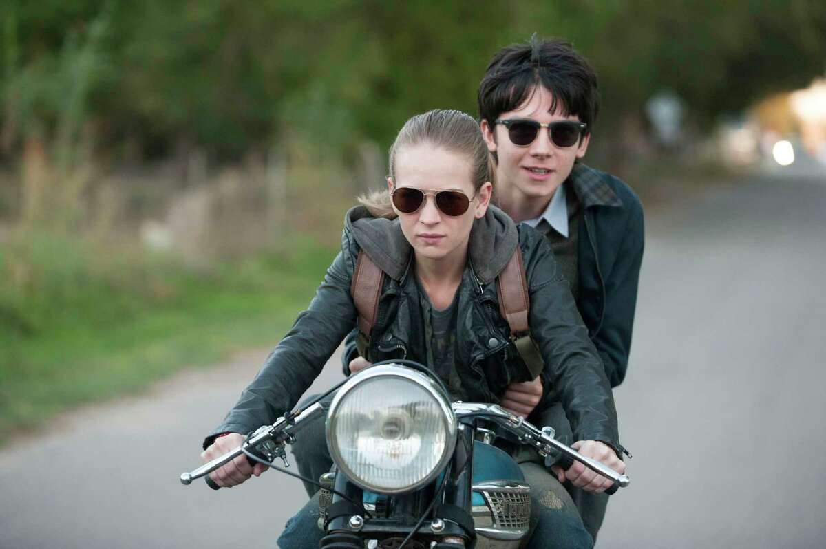 Tulsa (Britt Robertson) rides with Gardner (Asa Butterfield) on her motorcycle in "The Space Between Us." Danny said this sci-fi romance mash-up turned out to be a solid teen romance with a nice twist.