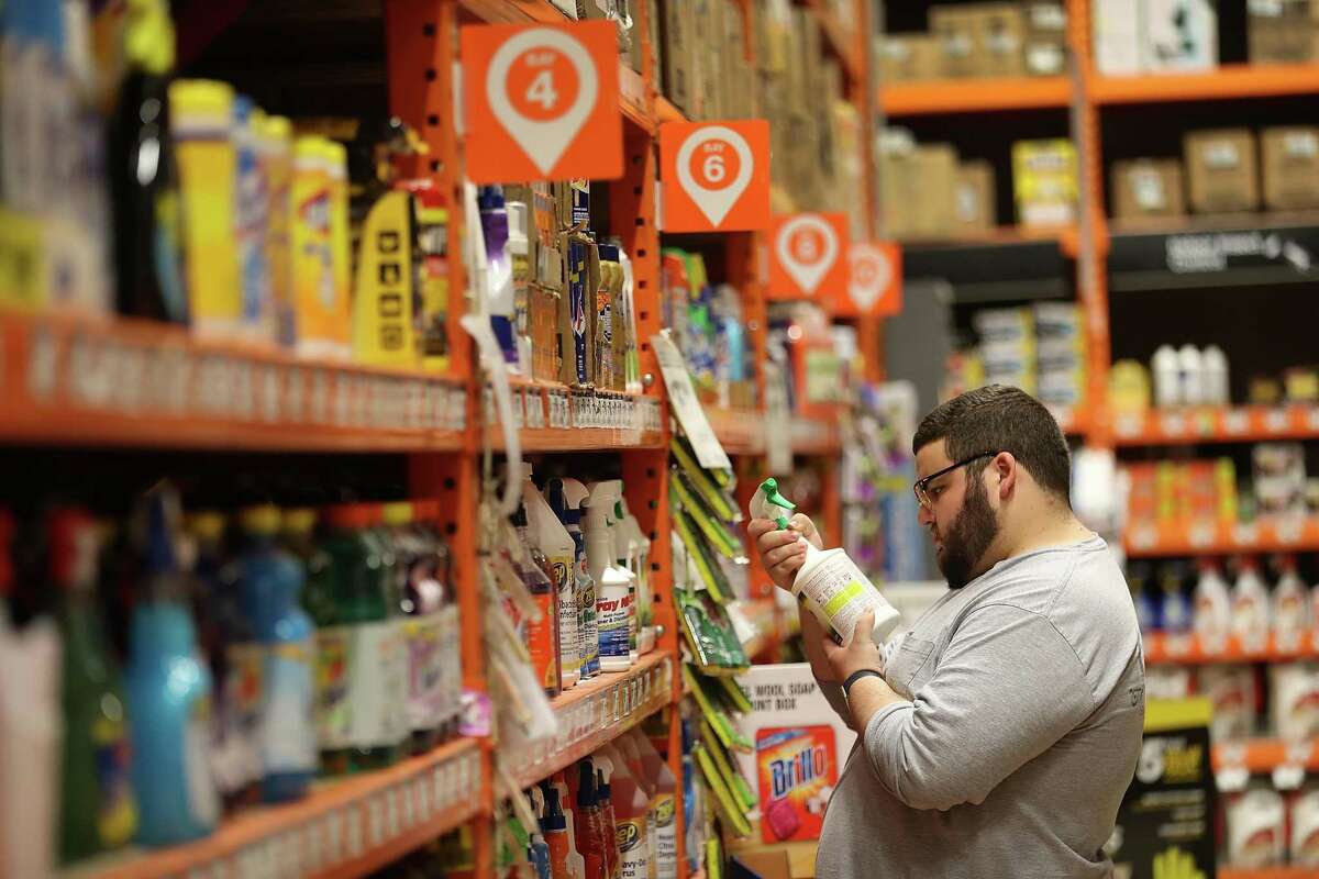 Home Depot raised its yearly outlook after first quarter sales figures showed the home improvement retailer had a net profit of $1.8 billion, or $1.44 share, compared with $1.58 billion, or $1.21 a share, a year ago.