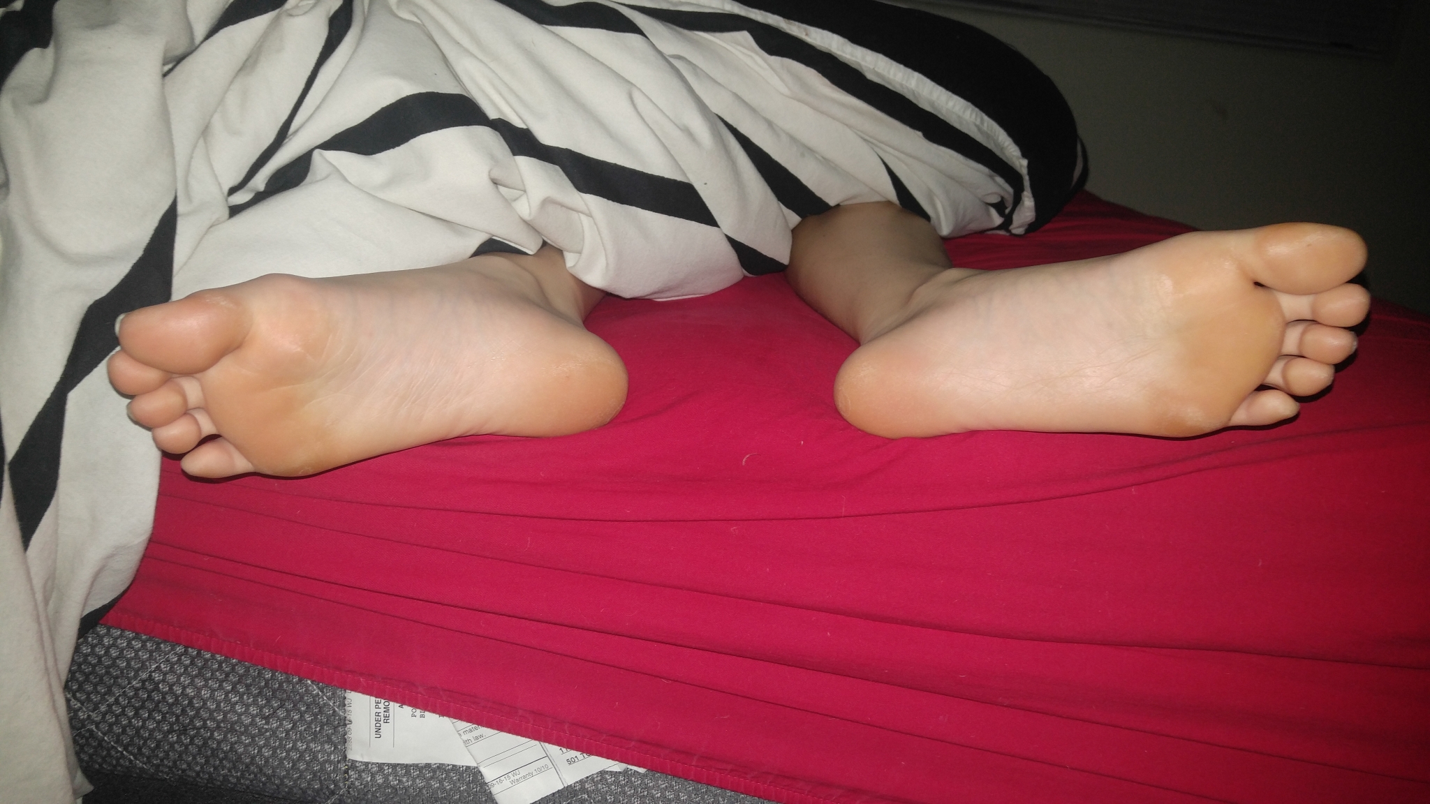 Sleep foot worshiping fan pic